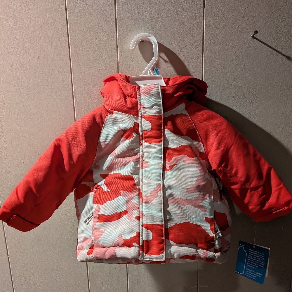 Falls Creek kids puffy coat size 12m